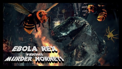 Ebola Rex Vs. Murder Hornets (2021) Poster 2