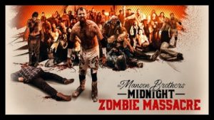 The Manson Brothers Midnight Zombie Massacre 2021 Poster 2