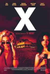 X (2022) Poster.