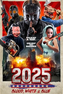 2025 Blood, White & Blue (2022) Poster