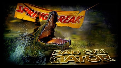 Bad CGI Gator (2023) Poster 2