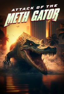 Attack Of The Meth Gator (2023) Poster