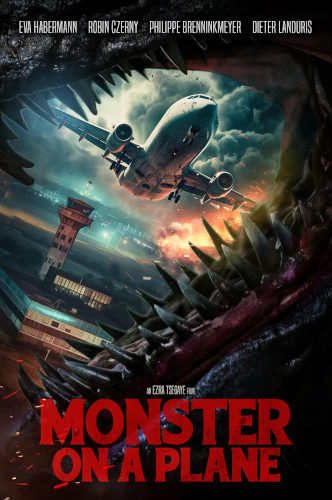 Monster On A Plane (2024) Poster 01