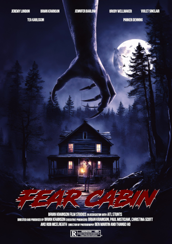 Fear Cabin (2024) Poster