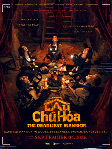 Lau Chu Hoa The Deadliest Mansion (2026) Horror Movie Poster